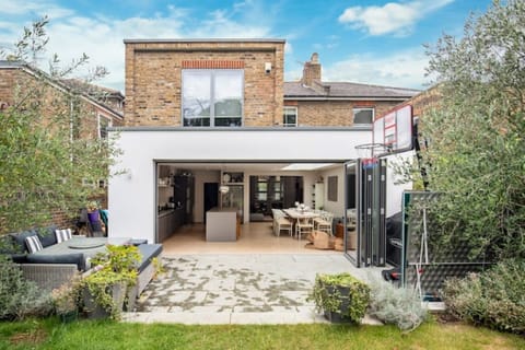 Wonderful fully opening patio doors on to the large garden.