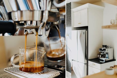 It wouldn’t be a restful escape, without romanticizing life’s little pleasures, like the quintessential homemade latte.  