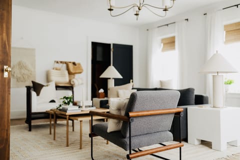 A place to hang but also a place to rest with our queen sized pull out sofa and oversized chaise lounge.  Sleep 7 of your favorites comfortably.  