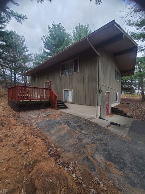 House exterior with deck
