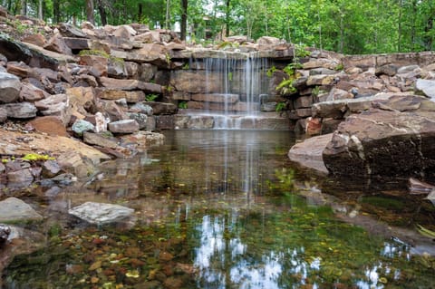 This is your own private oasis! You can actually even get IN the waterfall!