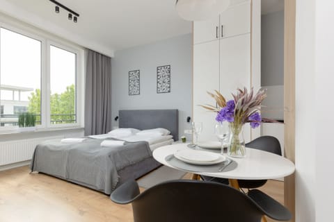 Fully equipped, modern studio for 2 guests.