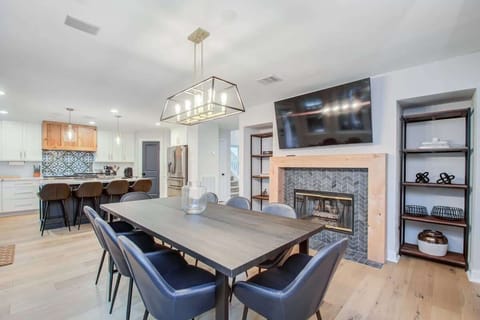 We believe that where you eat is just as important as what you eat, so we’ve designed this dining room to provide you with a restaurant-like environment!