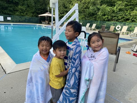 Kids enjoying the pool!