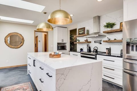 Fully stocked kitchen with everything you need to cook meals for your whole family