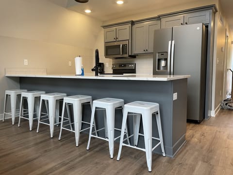 Kitchen with island seating