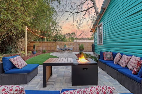 Backyard looking east.