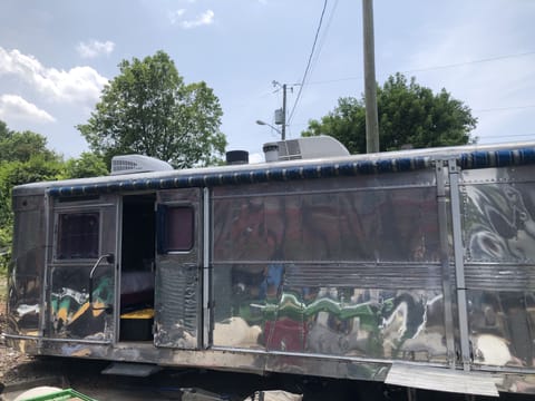 Camper is set up and on site I-33
This picture was taken before setup