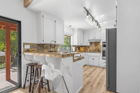 Indoors, Kitchen, Bar Stool, Furniture, Kitchen Island