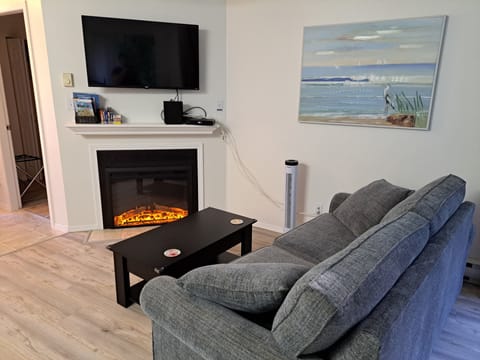 Living room with sofa bed