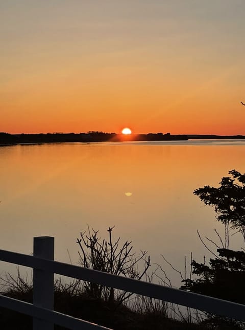 Sunset from property
