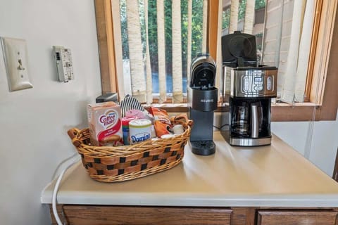 Coffee counter | Keurig | Traditional pot coffee | Kitchen