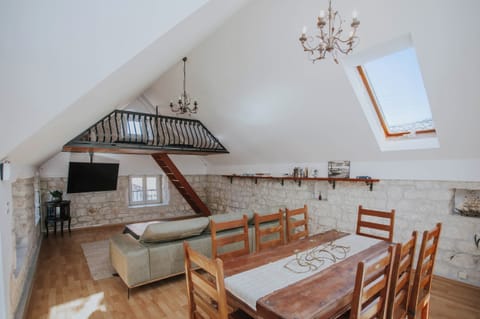 Living room and dinning area
