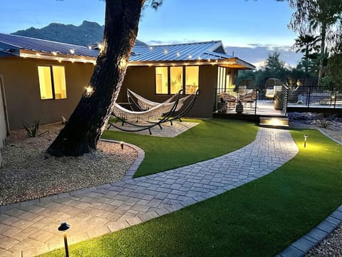 Entry view to Casita