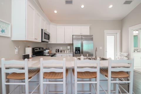 Fully furnished kitchen  to make meals for your family and friends