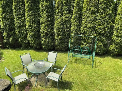 Your private side yard.