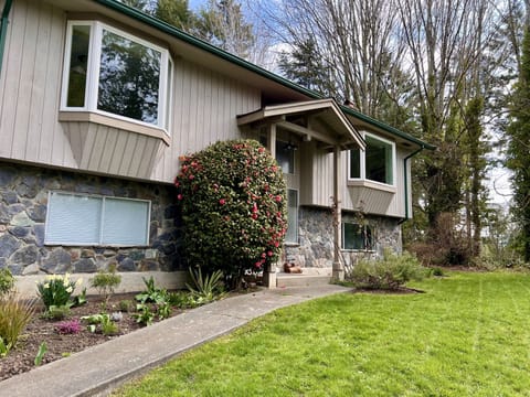 Front of house and lawn