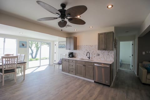 Stainless steel dishwasher and keurig coffee maker included! 