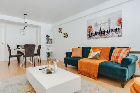 Living room - Sofa Bed - 43` Smart TV loaded with Netflix, ambient lighting & extra fast wifi - Complimentary tea & coffee available for your enjoyment