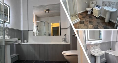 2 of the 3 bath rooms