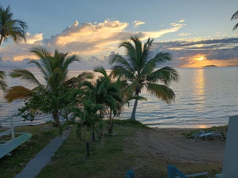 Sunrise over Buck Island (from balcony)