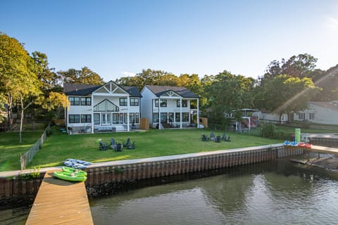 Big Backyard, Lots of waterfront to swim, kayak, paddle board and boat