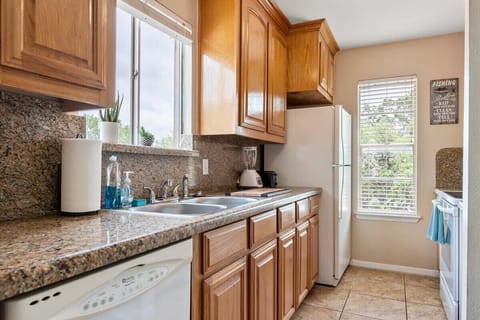 Fully stocked kitchen
