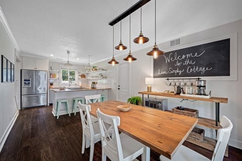 Dining Area with Coffee Bar