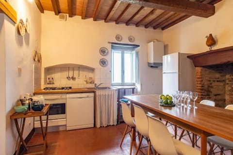 Kitchen and dining area