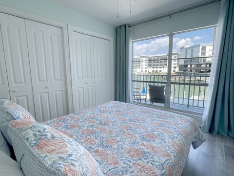 Water views from bedroom