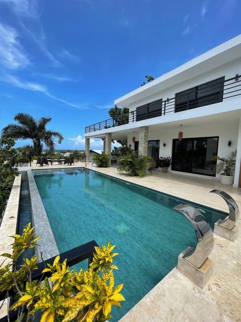 InfinityPool.>Lounge Chairs .>Dinning Table for 12Px .> Speaker .>SeaView