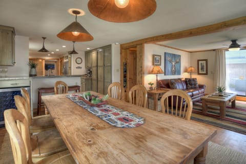 Dining room with seating for 10.