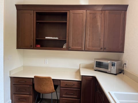 Workspace in Laundry room