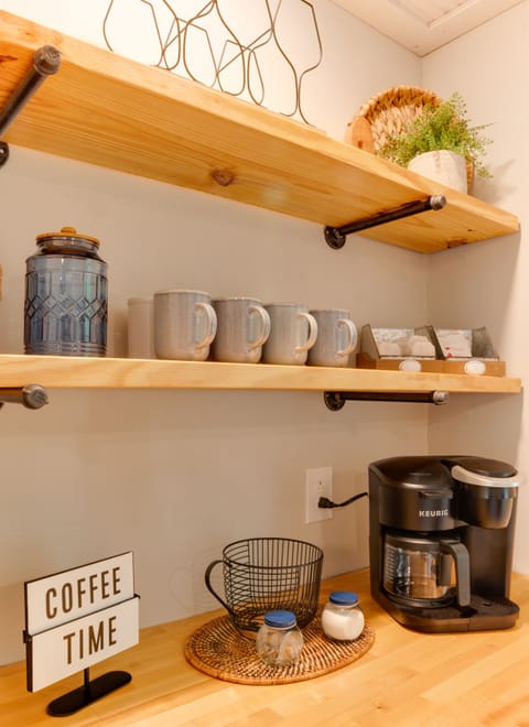 Second view of coffee , coco, tea and snack bar