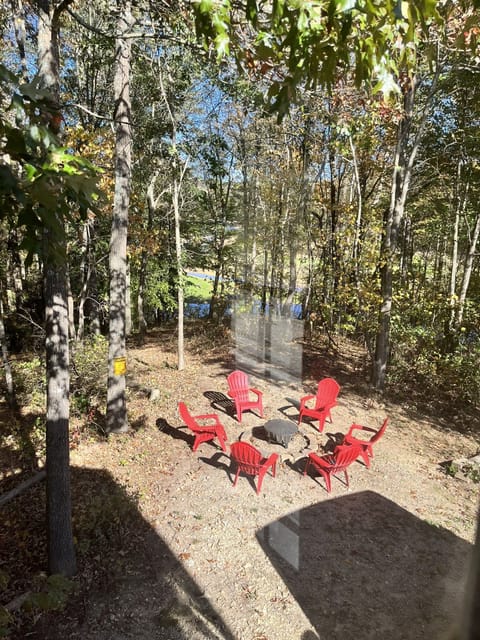 Master bedroom window view