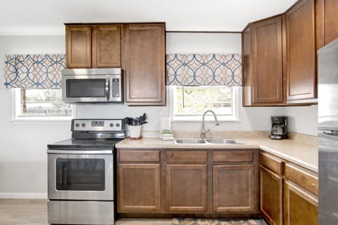 Create family memories cooking together in the Fully Stocked Kitchen