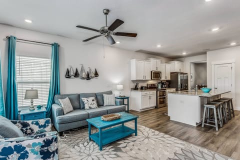 Open concept living makes hanging out with friends and family fun!