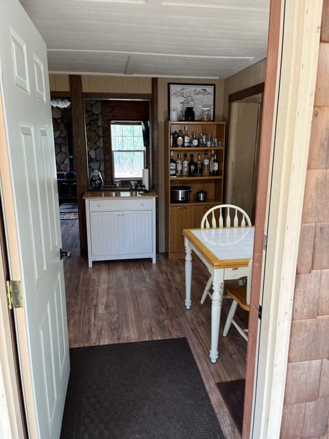 Coming in the front door