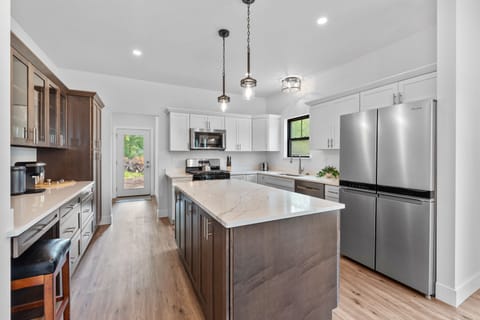 Spacious Kitchen Island