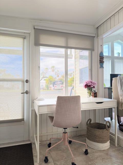 Desk space with great view!