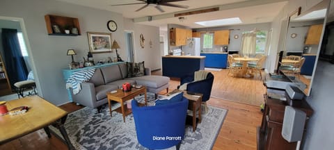 Front living Room, straight ahead is the kitchen