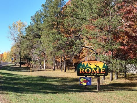 Kinship Casa is located in the Town of Rome, WI.....a town for all seasons.