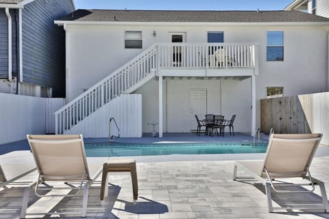 Sit back and relax next to the private pool!