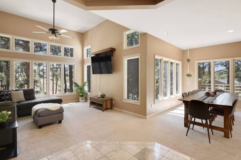 Open Living/Dining Area on main floor.