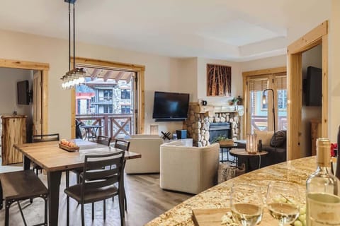 Unique Floorplan for a 2 bedroom with windows from multiple sides.  Large Dining, Living and Kitchen.  