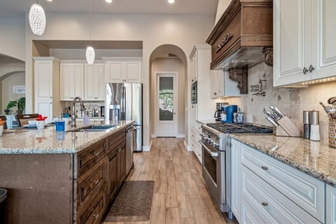 This home has beautiful tile flooring throughout.