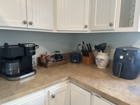 Kitchen equipped for cooking