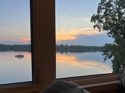 Beautiful views from the three season porch!