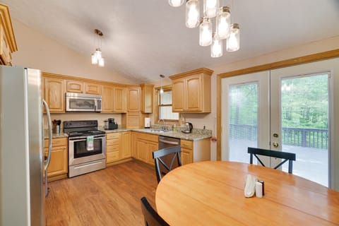 Fully equipped kitchen