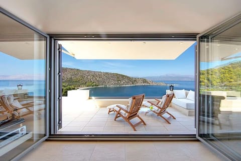 Breathtaking view of the villa